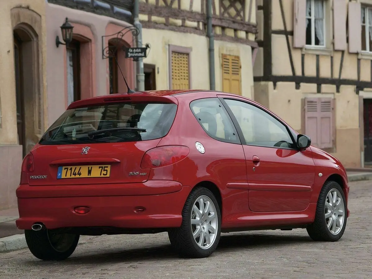Peugeot 206 1998 – 2012 Хэтчбек 3 дв. — сүрөт 5