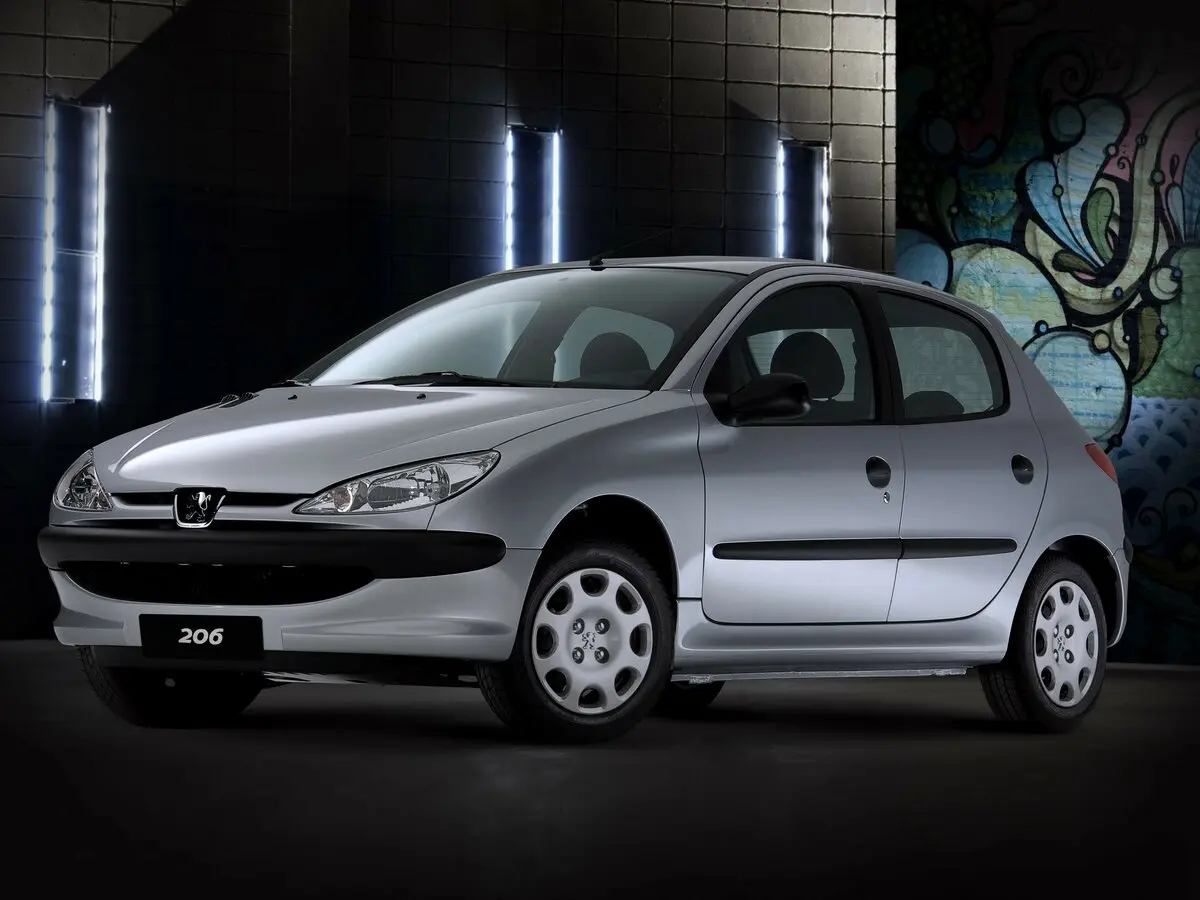 Peugeot 206 1998 – 2012 Хэтчбек 5 дв.