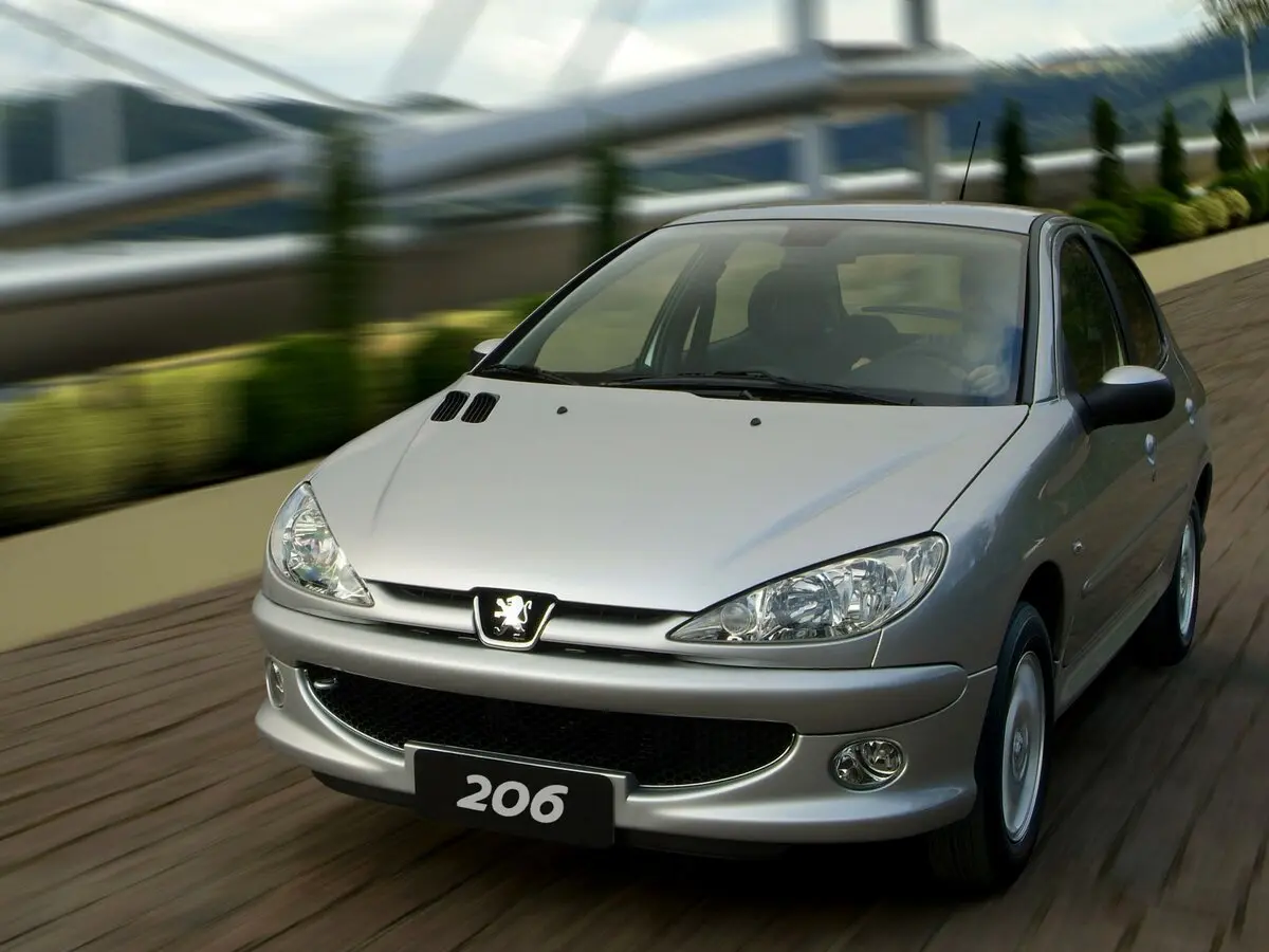 Peugeot 206 1998 – 2012 Хэтчбек 5 дв. — сүрөт 3