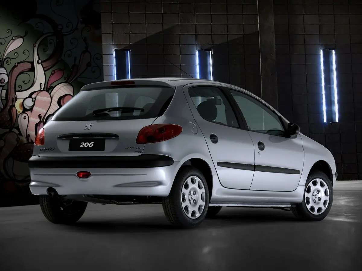 Peugeot 206 1998 – 2012 Хэтчбек 5 дв. — сүрөт 4