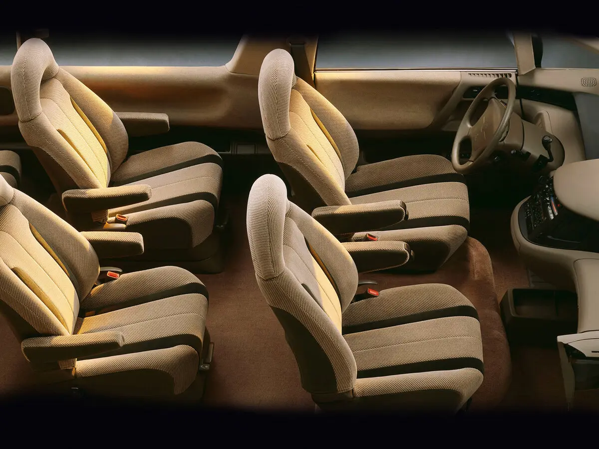 Toyota Previa I (XR10, XR20) Минивэн — сүрөт 8
