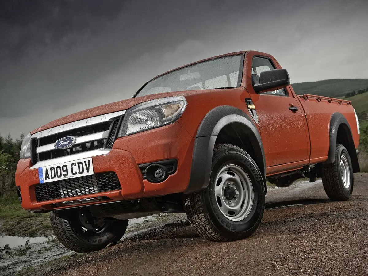 Ford Ranger II Рестайлинг Пикап Одинарная кабина Single Cab