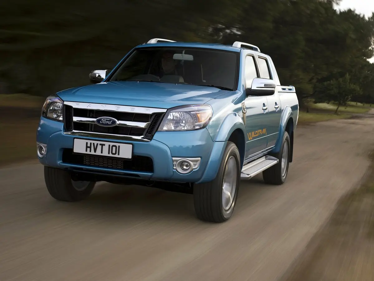 Ford Ranger II Рестайлинг Пикап Двойная кабина Double Cab