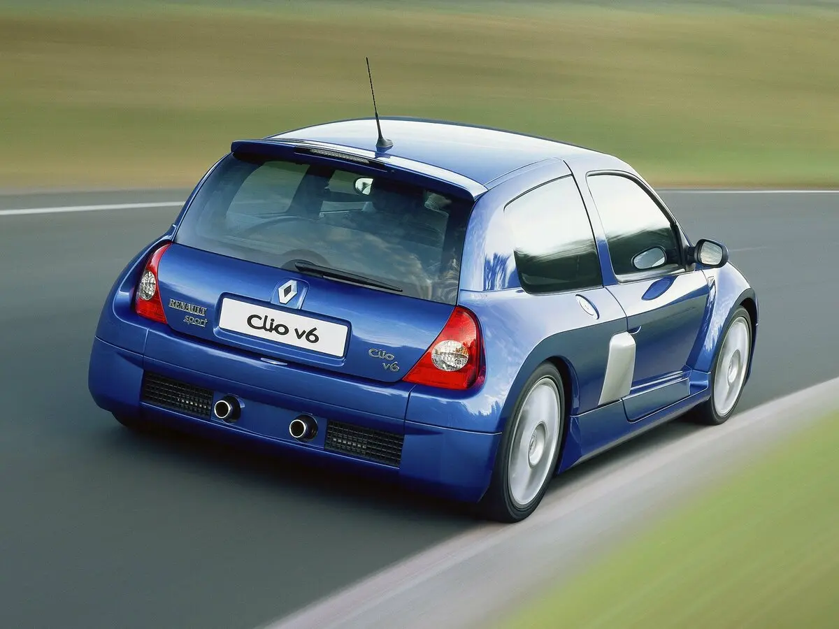 Renault Clio V6 2001 – 2005 Хэтчбек 3 дв. — сүрөт 4