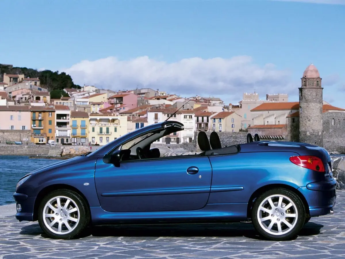 Peugeot 206 1998 – 2012 Кабриолет — сүрөт 2