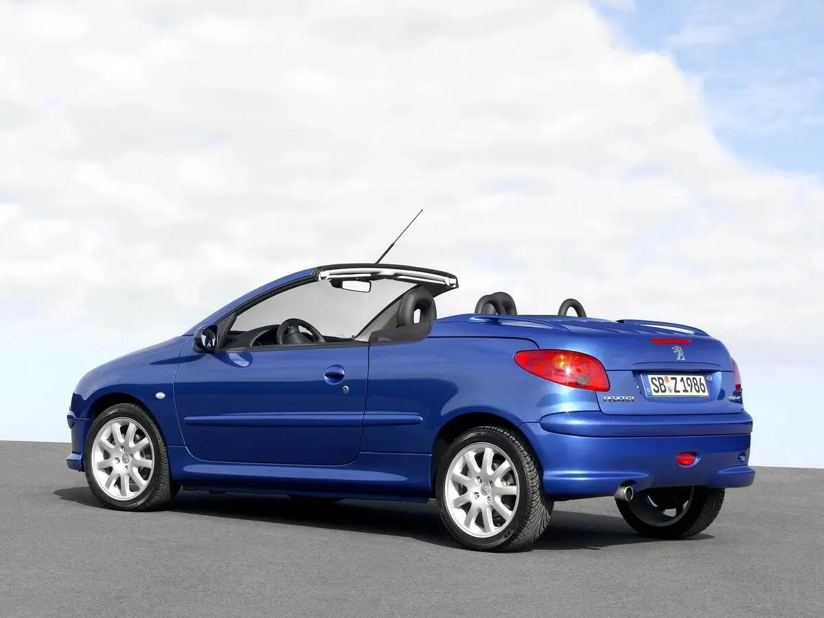 Peugeot 206 1998 – 2012 Кабриолет — сүрөт 4