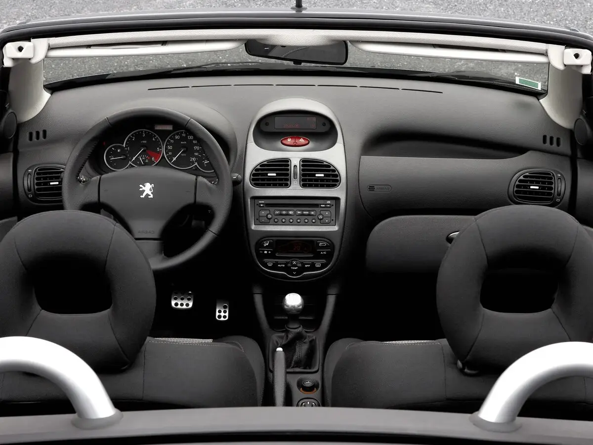 Peugeot 206 1998 – 2012 Кабриолет — сүрөт 5