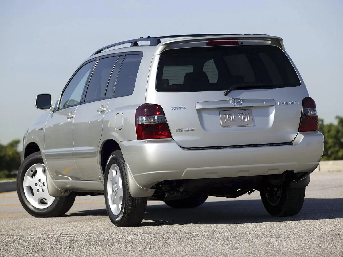 Toyota Highlander I (XU20) Рестайлинг Внедорожник 5 дв. — фото 5