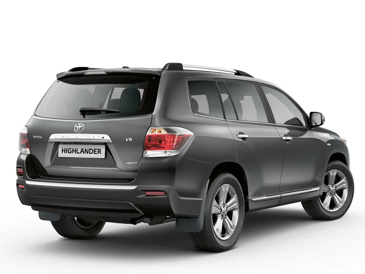 Toyota Highlander II (XU40) Рестайлинг Внедорожник 5 дв. — фото 5