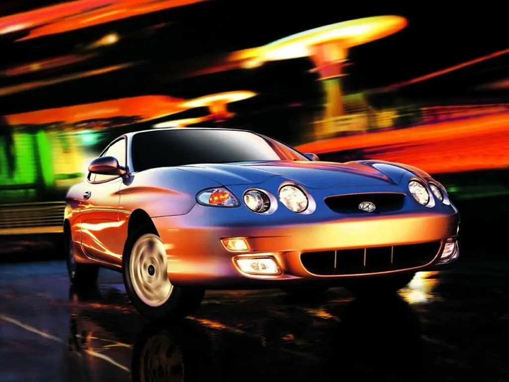 Hyundai Coupe I Рестайлинг (RD2) Купе — сүрөт 2