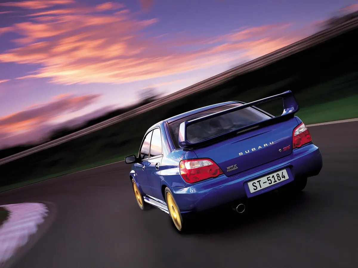Subaru Impreza WRX STi II Рестайлинг 1 Седан — сүрөт 4