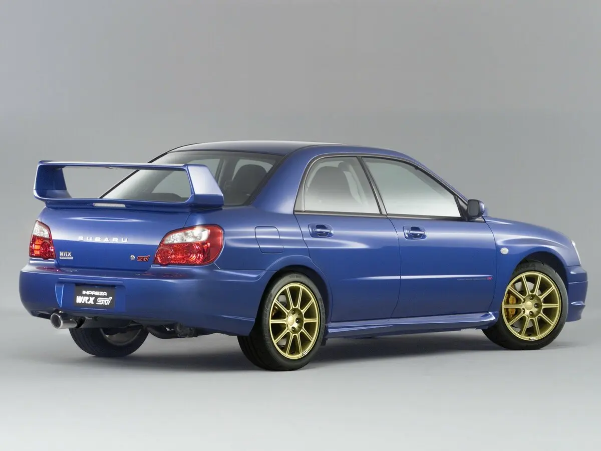 Subaru Impreza WRX STi II Рестайлинг 1 Седан — сүрөт 5