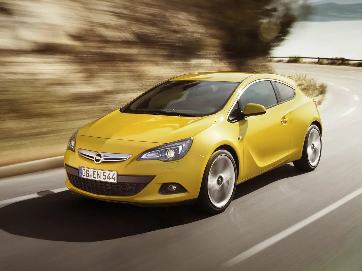 Opel Astra J Рестайлинг Хэтчбек 3 дв. GTC