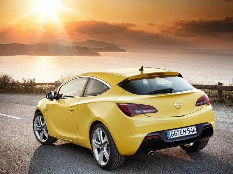 Opel Astra J Рестайлинг Хэтчбек 3 дв. GTC — фото 5