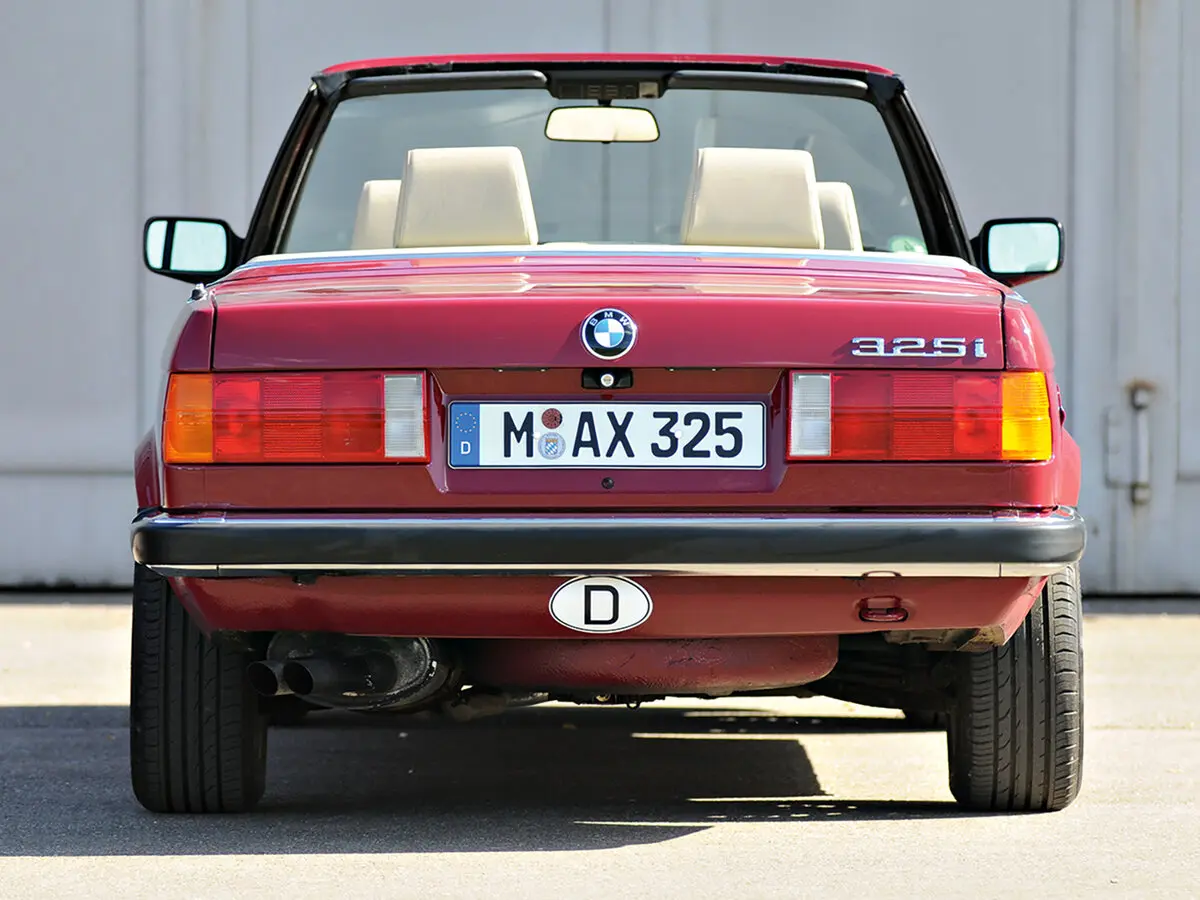 BMW 3 серии II (E30) Кабриолет — 照片 4