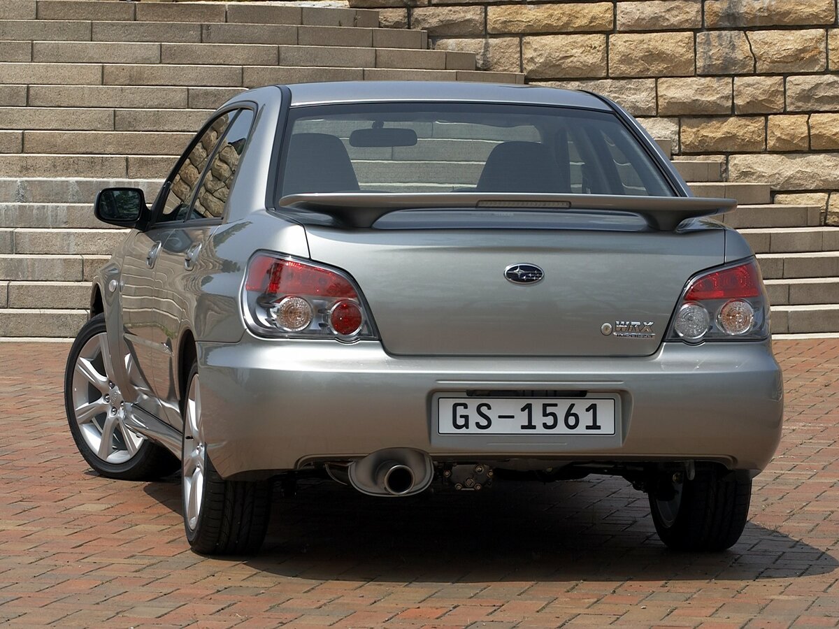 Subaru Impreza WRX II Рестайлинг 2 Седан — фото 4