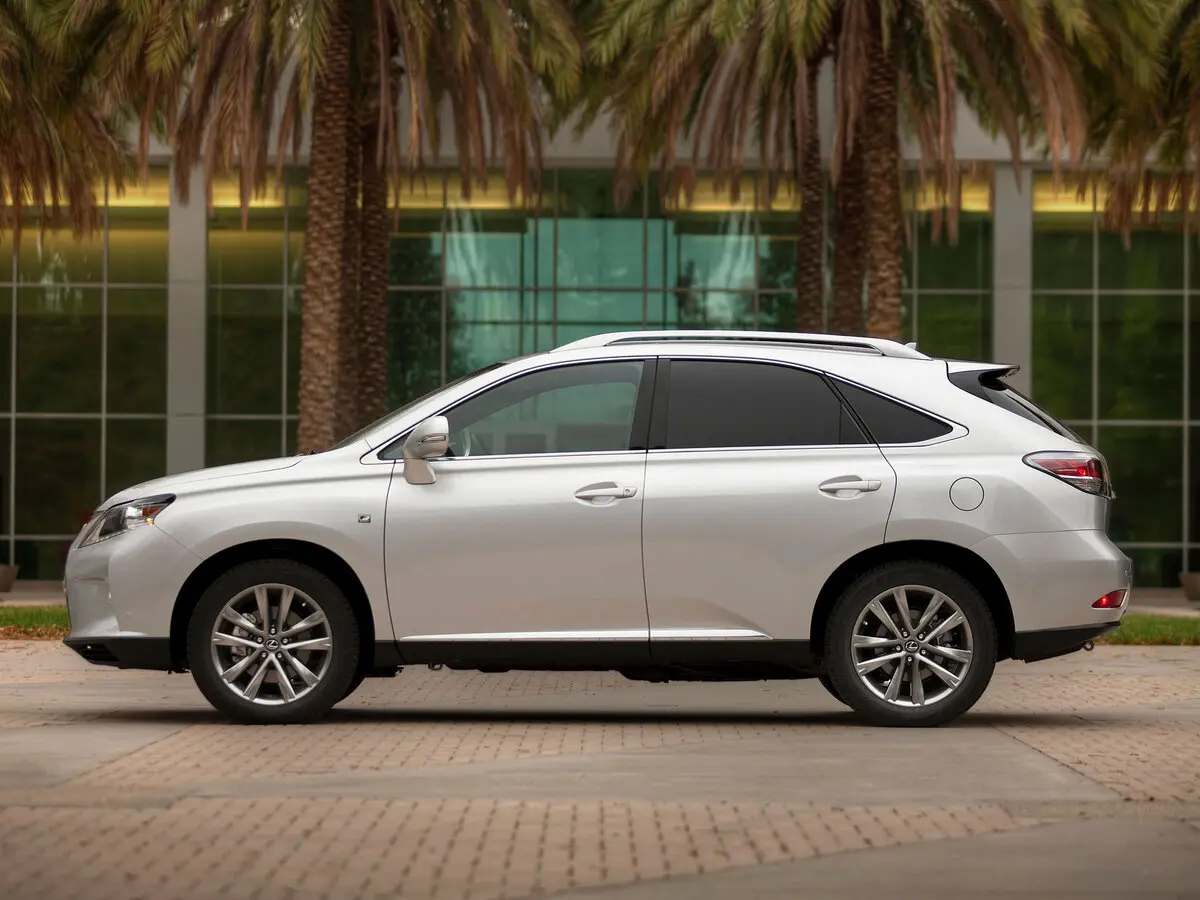 Lexus RX III Рестайлинг Внедорожник 5 дв. — фото 2