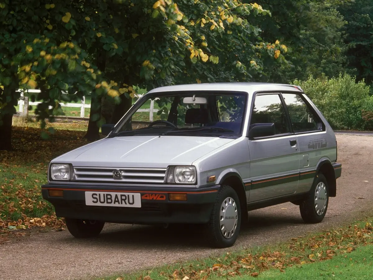 Subaru Justy I Хэтчбек 3 дв.