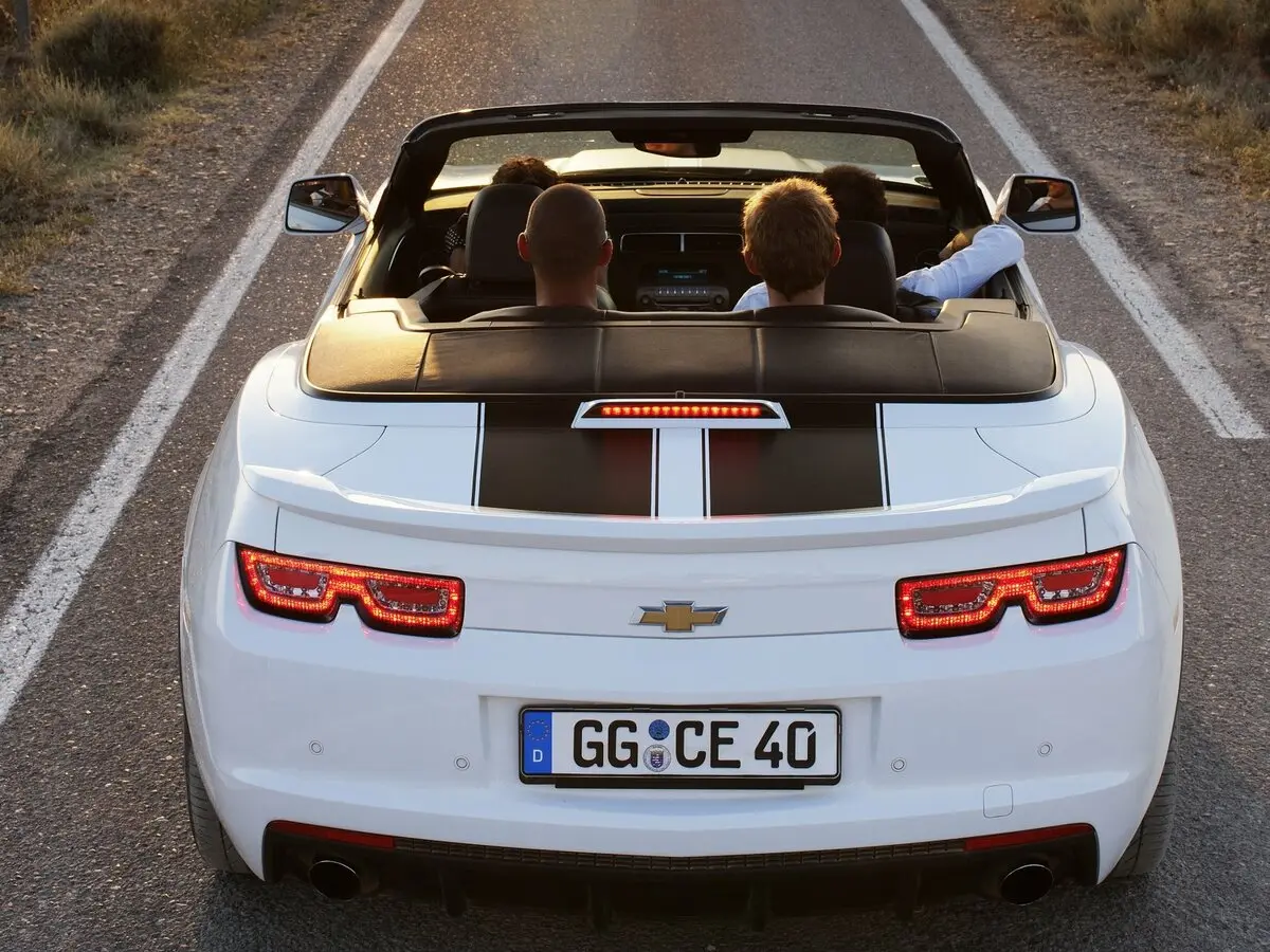Chevrolet Camaro V Кабриолет — сүрөт 4