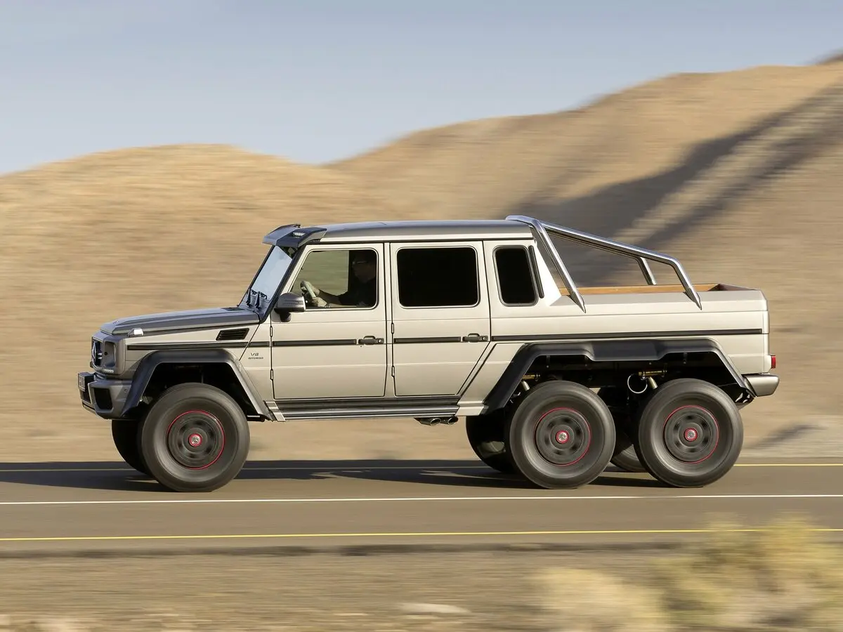 Mercedes-Benz G-Класс AMG 6x6 2013 – 2015 Пикап Двойная кабина — сүрөт 2