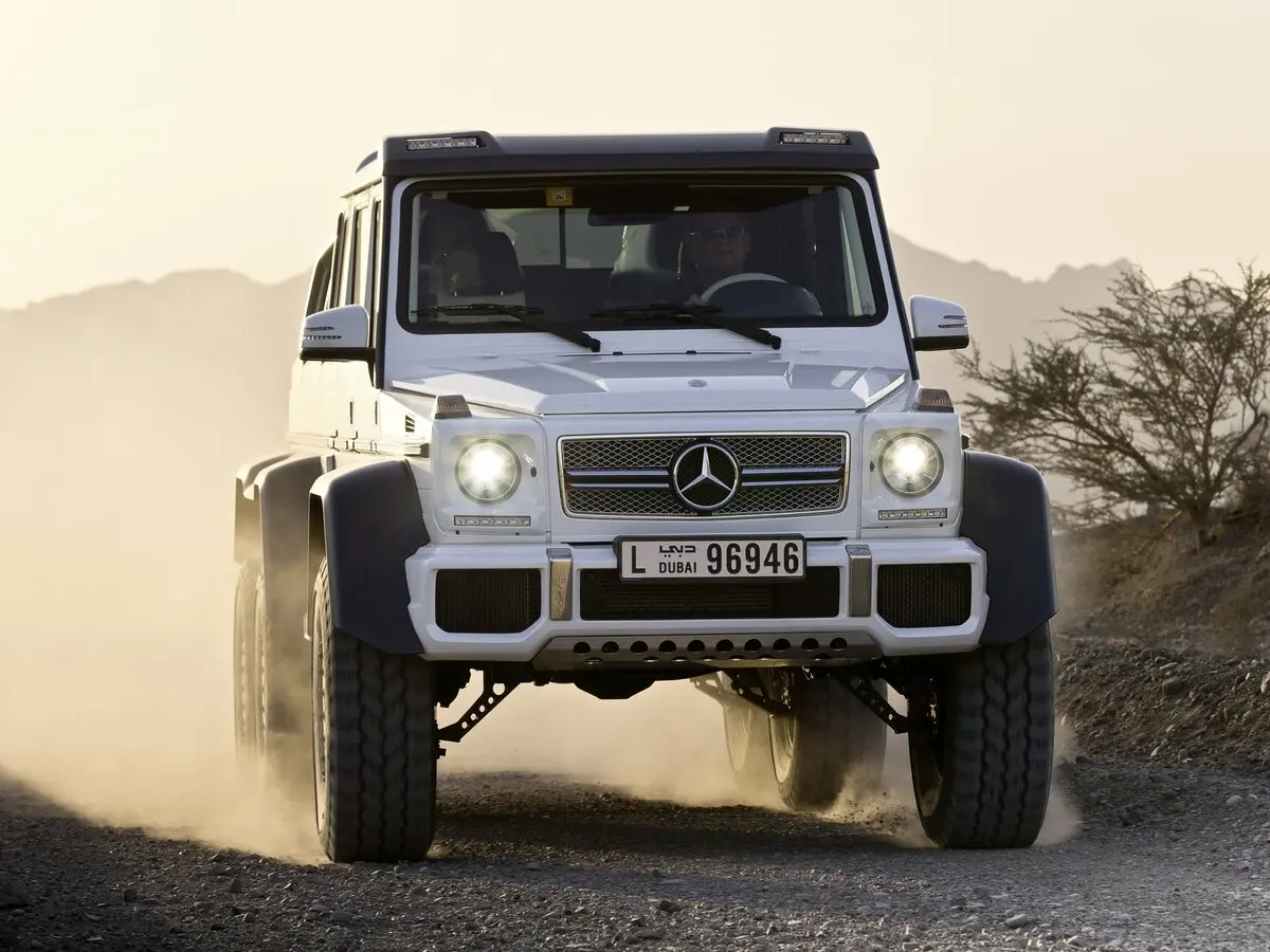 Mercedes-Benz G-Класс AMG 6x6 2013 – 2015 Пикап Двойная кабина — сүрөт 3