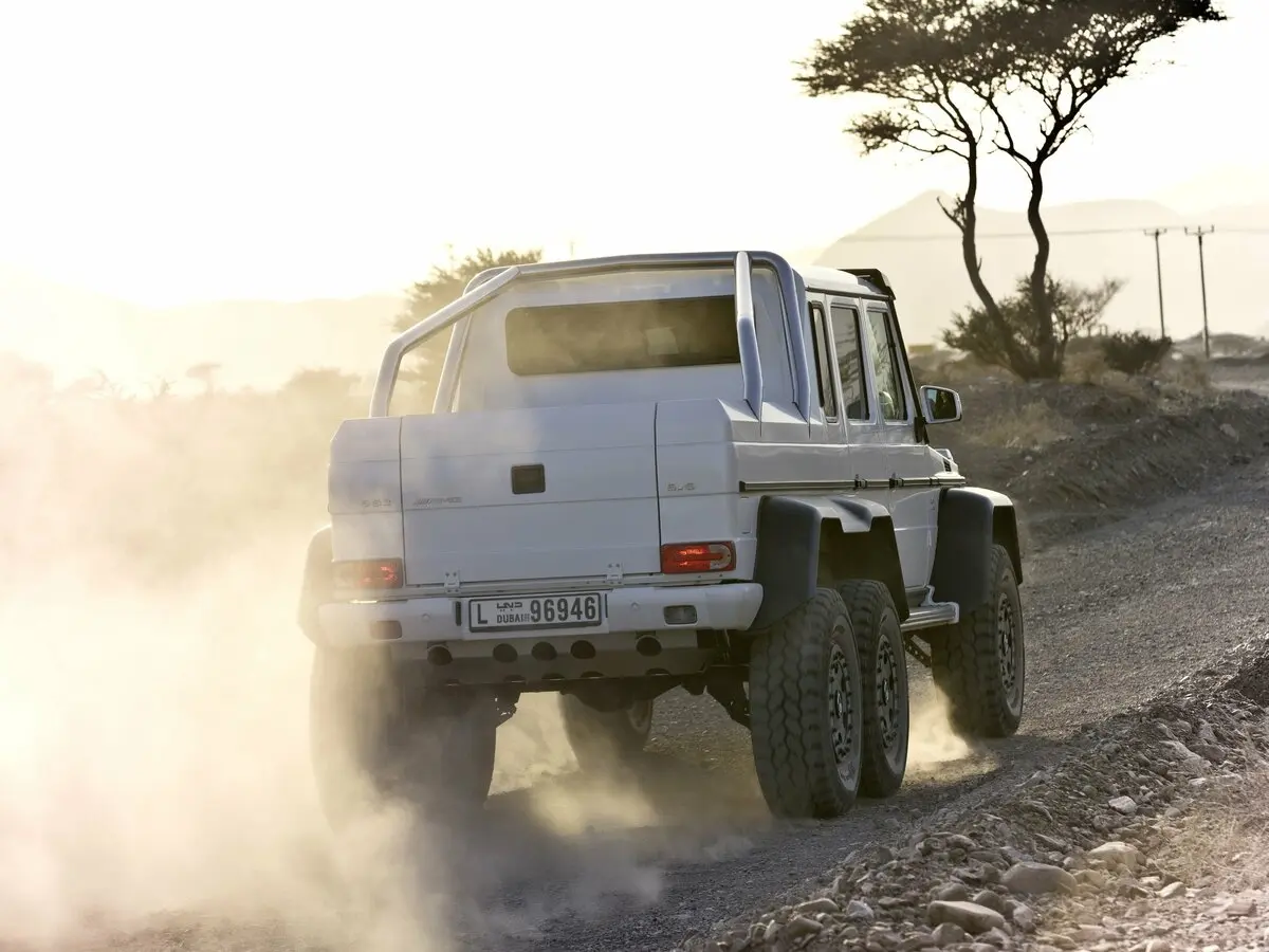 Mercedes-Benz G-Класс AMG 6x6 2013 – 2015 Пикап Двойная кабина — сүрөт 4