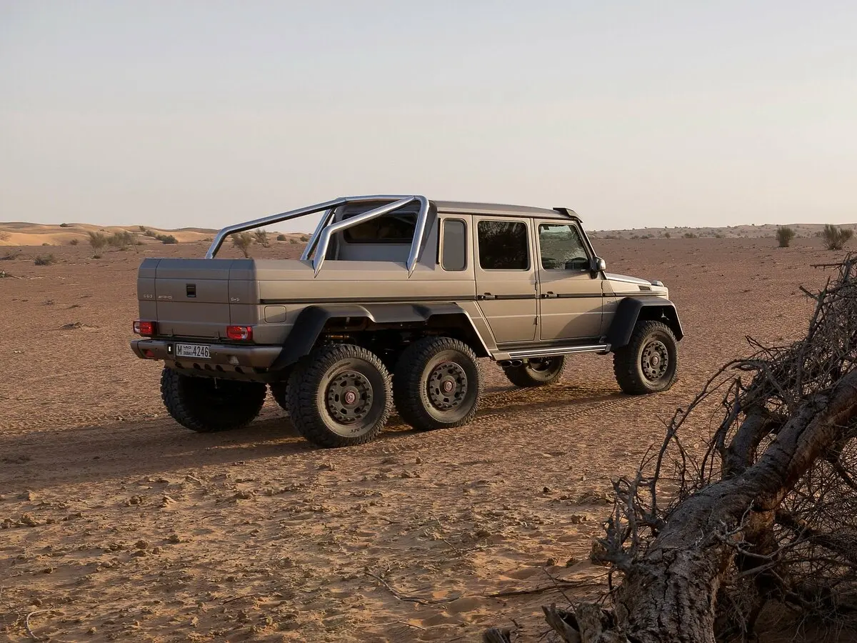 Mercedes-Benz G-Класс AMG 6x6 2013 – 2015 Пикап Двойная кабина — сүрөт 5