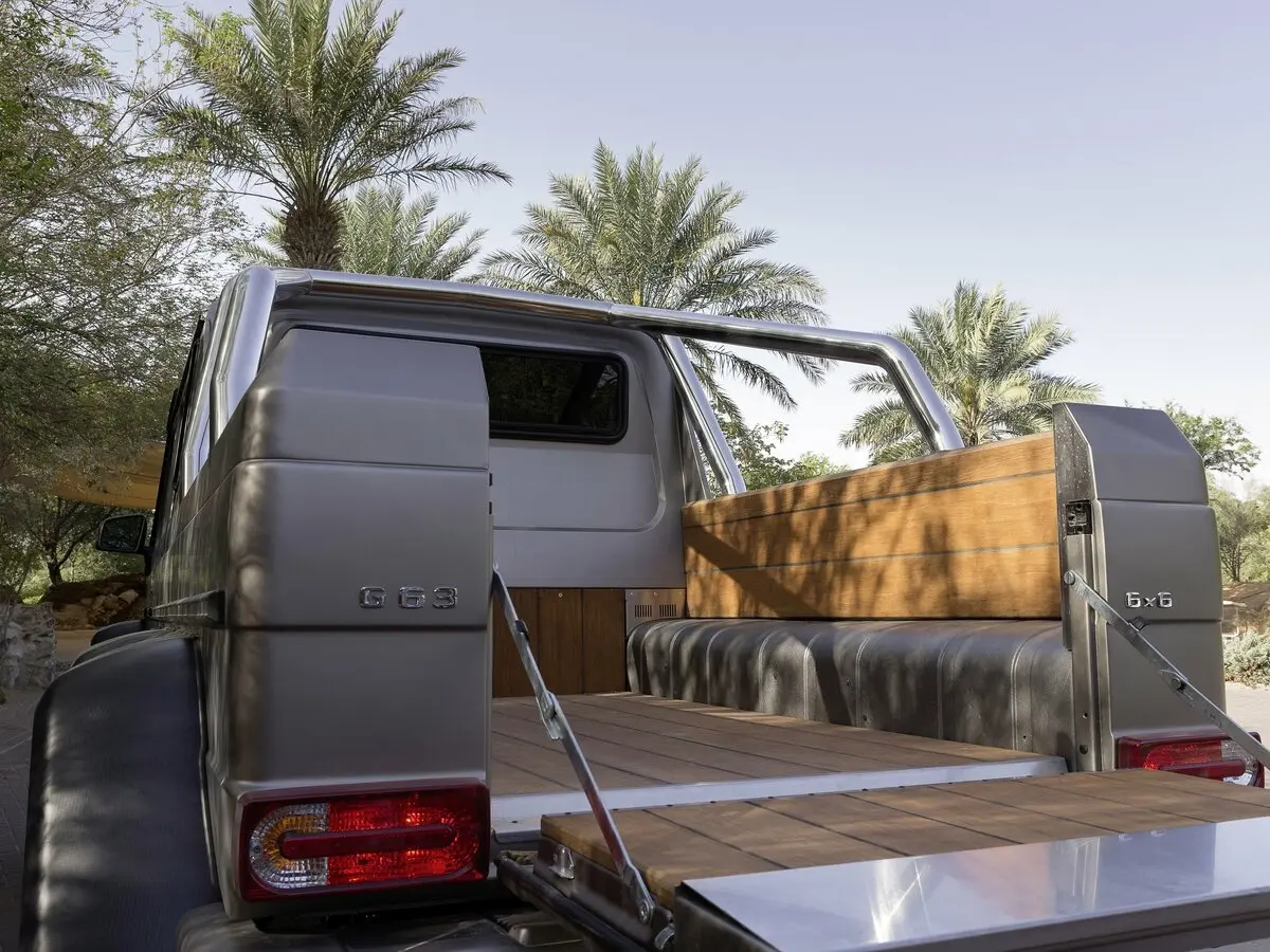 Mercedes-Benz G-Класс AMG 6x6 2013 – 2015 Пикап Двойная кабина — сүрөт 9