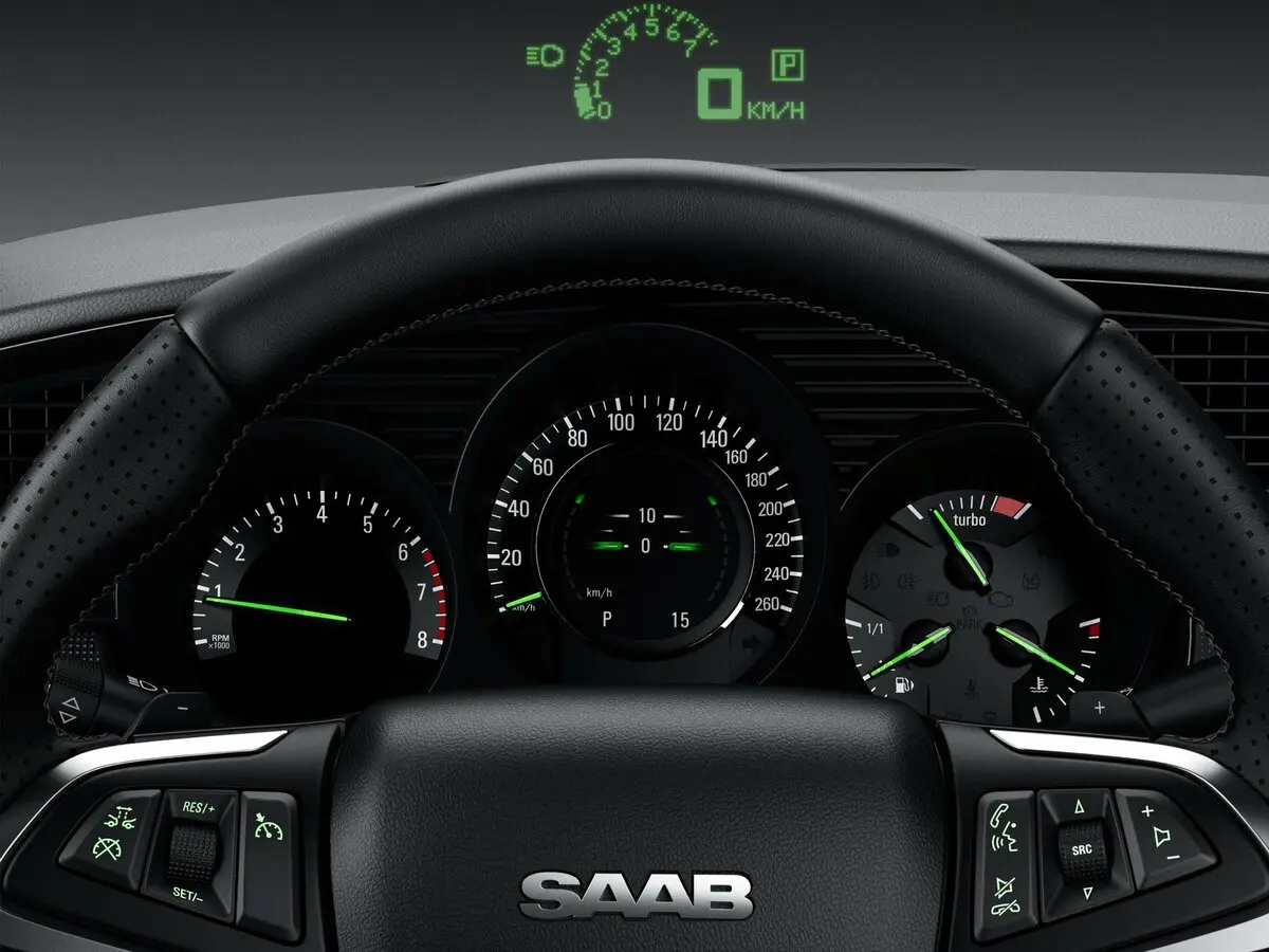Saab 9-5 II Седан — 照片 8