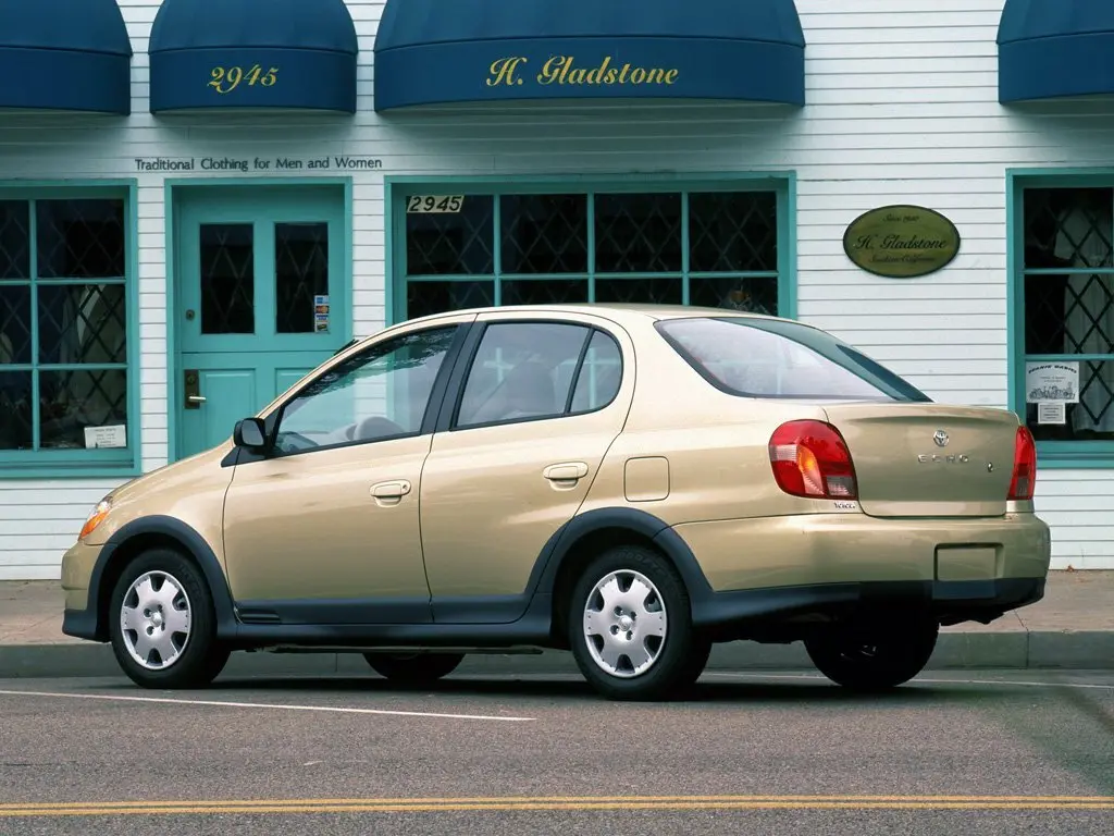 Toyota Echo 1999 – 2005 Седан — сүрөт 3