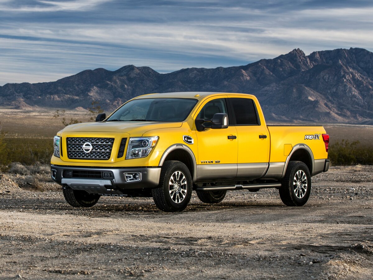 Nissan Titan II Пикап Двойная кабина