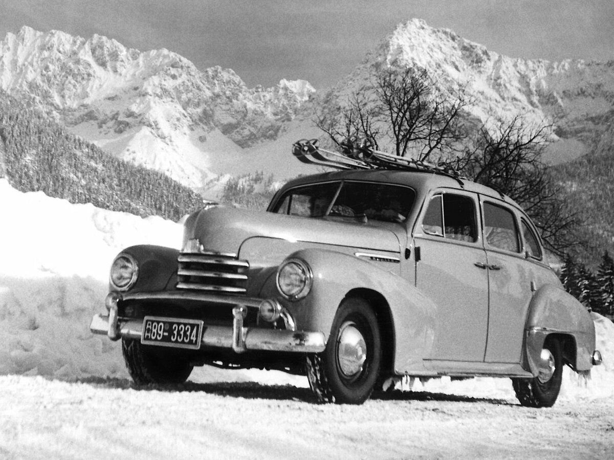 Opel Kapitan I Рестайлинг Седан