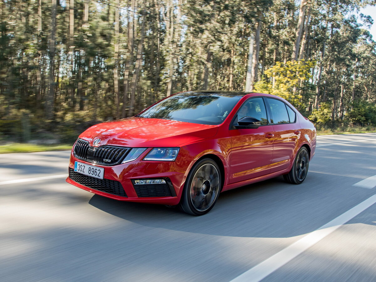Skoda Octavia RS III Рестайлинг Лифтбек