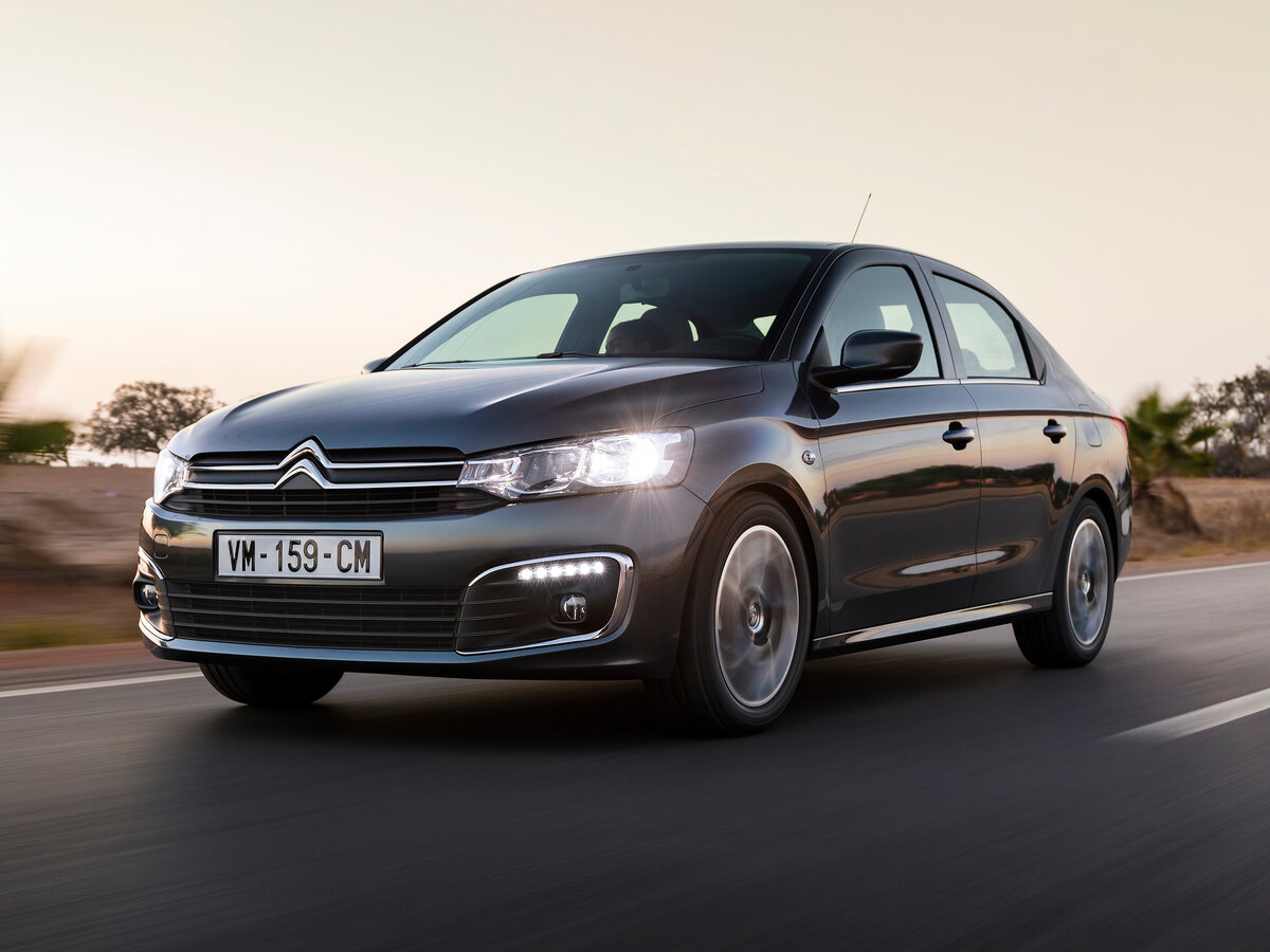 Citroen C-Elysee I Рестайлинг