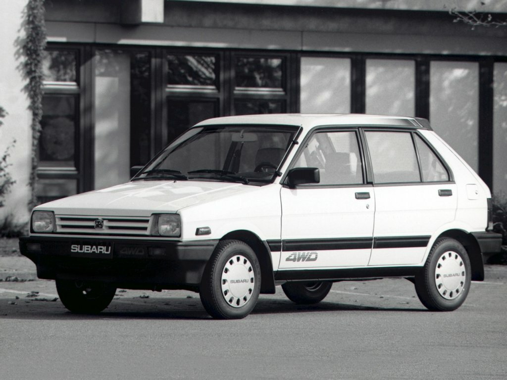 Subaru Justy I Хэтчбек 3 дв.