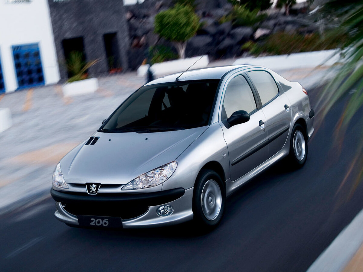 Peugeot 206 1998 – 2012 Хэтчбек 3 дв.