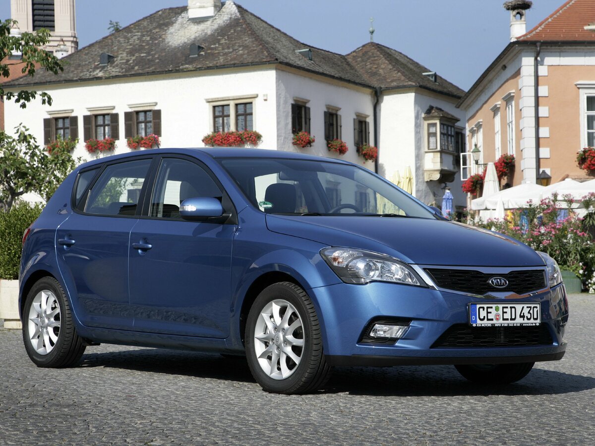 Kia Ceed I Рестайлинг Хэтчбек 5 дв.