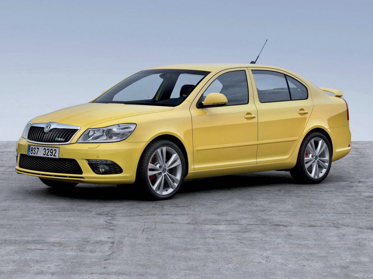 Skoda Octavia RS II Рестайлинг Лифтбек