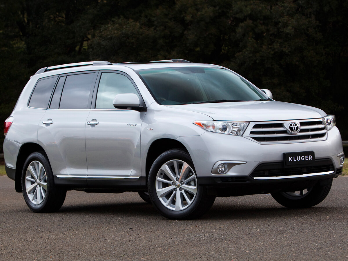 Toyota Kluger II (XU40) Рестайлинг